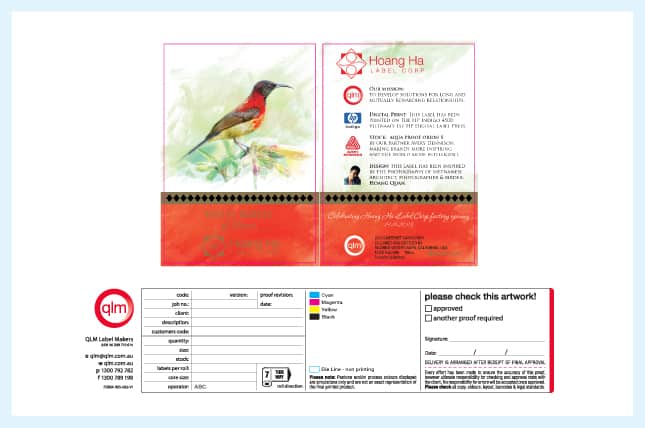 artwork specifications & proofing